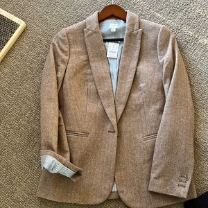 NWT JCrew herringbone blazer